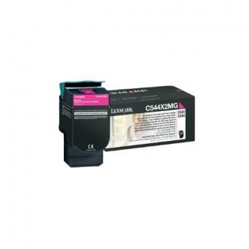 Cartus Toner Lexmark C544X2MG Magenta Extra High Yield 4000 pagini for C544DN, C544DTN, C544DW, C544N, X544DN, X544DTN, X544DW, X544N, X548DE, X548DTE