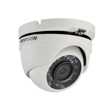 Camera supraveghere Hikvision Ir Turret DS-2CE56C0T-IRM(2.8mm), 1.0 Megapixel high-performance CMOS, Analog HD output, up to 720P resolution, True Day/Night, DNR, Smart IR, 0.1 Lux @(F1.2,AGC ON), 0 Lux with IR, 1 Analog HD output, IP66 weatherproof