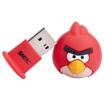 Memorie USB Emtec A100 4GB USB 2.0 Angry Birds Red Bird EKMMD4GA100