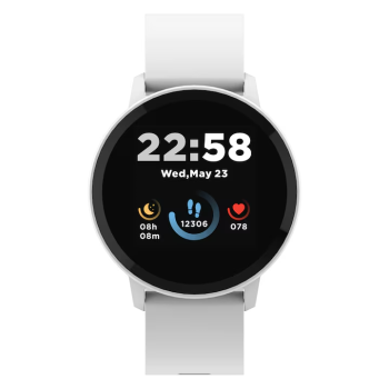 Smartwatch, Canyon, Silicon, 1.3 inch, IP68 Alb CNS-SW63SW