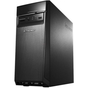 Desktop Lenovo IdeaCentre H50-50, Intel Core i3-4160 (3.6Ghz, 1600MHz, 3MB), video dedicat GeForce GT730 2GB, RAM 4GB DDR3 1600MHz (1x4GB), HDD 1TB 7200rpm, DVD-Rambo, Porturi: 4xUSB 2.0/ 2xUSB 3.0/ 1x VGA/ 1xRJ45/ 1xaudio, Card reader: 7-1, WLAN 802.11 B