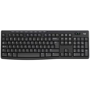 Tastatura Wireless Logitech K270 Multimedia 2.4Ghz USB Black 920-003738
