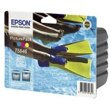 Picture Pack Epson T5846 C/M/Y/K + 150 Coli for Picture Mate 240, Picture Mate 280 C13T58464010