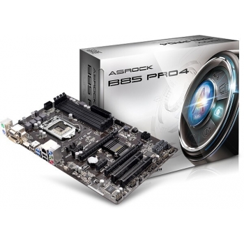 Placa de baza ASRock B85 Pro4 Socket 1150 Intel B85 4x DDR3 VGA DVI HDMI ATX