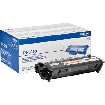 Cartus Toner Brother TN3390 Black 12000 Pagini for HL-5440D, HL-5450DN, HL-5470DW, HL-6180DW