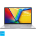 Laptop ASUS 15.6'' Vivobook 15 X1504ZA, FHD, Procesor Intel Core i3-1215U (10M Cache, up to 4.40 GHz, with IPU), 8GB DDR4, 512GB SSD, GMA UHD, No OS, Cool Silver X1504ZA-BQ606