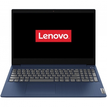 Laptop LENOVO IdeaPad 3 15.6 HD Procesor AMD Athlon Silver 3050U pana la 3.2 GHz 8GB DDR4 256GB SSD Radeon Free DOS Abyss Blue 81W10109RM