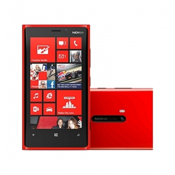 Telefon Mobil Nokia Lumia 920 Red 4G 4.5" 768 x 1280 IPS Krait Dual Core 1.5GHz memorie interna 32GB Camera Foto 8MPx PureView Windows Phone 8 NOK920RD