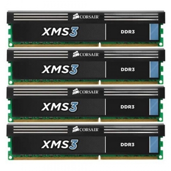 Memorie RAM Corsair Kit 4x8GB DDR3 1333MHz CL9 Radiator XMS3 CMX32GX3M4A1333C9