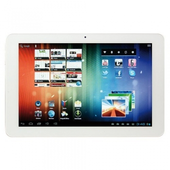 Tableta Mediacom Smart Pad 102 S2 ARM Cortex A9 1.5GHz 10.1" 1280 x 800 1GB RAM memorie interna 16GB Android 4.1 WiFi White M-MP102S2W