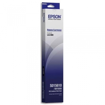 Ribbon Epson C13S015610 Black for LQ-690