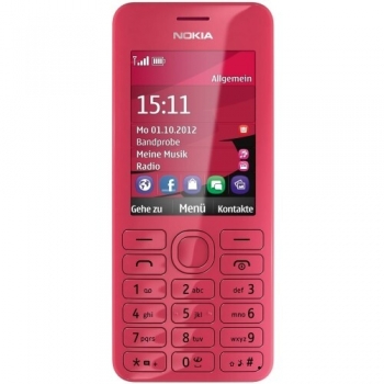 Telefon Mobil Nokia 206 Magenta NOK206MA