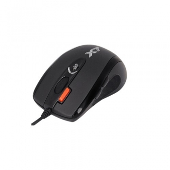 Mouse A4Tech X-718 Optic 6 Butoane 3200dpi USB Black X-718BK