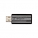 Memorie USB Verbatim PinStripe 16GB USB 2.0 Negru VB-49063