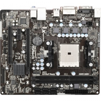 Placa de baza ASRock FM2A55M-DGS Socket FM2 Chipset AMD A55 2x DIMM DDR3 1x PCI-E x16 2.0 1x PCI-E x1 1x PCI DVI VGA MicroATX Bulk