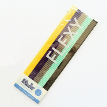 Kit filament 3D 3Doodler Flexy Color Mix FLX-MIX1
