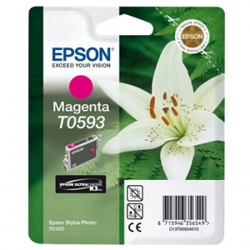 Cartus Cerneala Epson T0593 Magenta 13ml for Stylus Photo R2400 C13T05934010