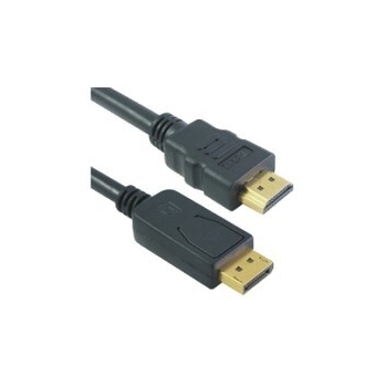 DisplayPort - HDMI Cable, St/St, 2.0m, G