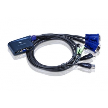 Switch KVM Aten CS62U 2 Porturi USB CS62U-A7