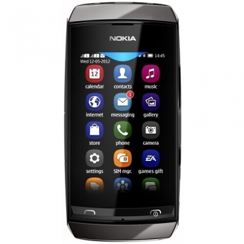 Telefon Mobil Nokia Asha 306 Dark Grey NOK306DG