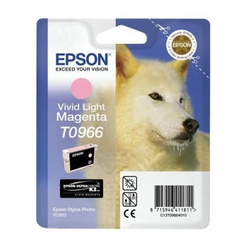 Cartus Cerneala Epson T0966 Vivid Light Magenta 11.4ml for Stylus Photo R2880 C13T09664010