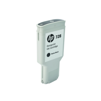 HP 728 300-ml Matte Black DesignJet Ink Cartridge F9J68A HP 728 300-ml Matte Black DesignJet Ink Cartridge F9J68A