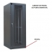 Plinta pentru rack Xcab XCAB-60100 600x1000mm, 100mm inaltime, neagra