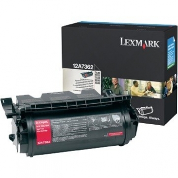 Cartus Toner Lexmark 12A7362 Black 21000 pagini for Optra T630, X630, T632, T634, X632