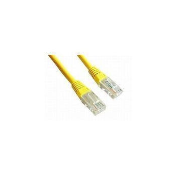 Gembird patchcord RJ45, cat.5e, UTP, 0.25m, yellow