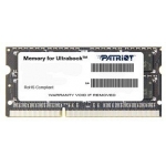 Memorie RAM Laptop SO-DIMM Patriot 4GB DDR3 1600MHz CL11 PSD34G1600L81S