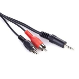 Gembird audio cable JACK 3,5mm M / 2x RCA (CINCH) M, 0.20M