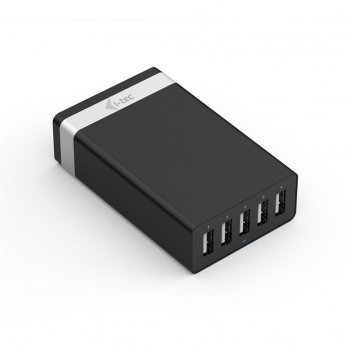 i-tec USB Smart Charger 5 Port 40W/8A for iPad/iPhone Samsung phones and tablets