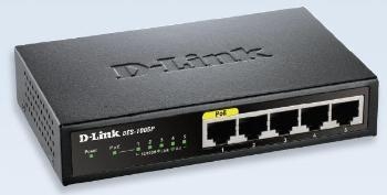 D-Link Switch Desktop 5 porturi Fast Ethernet PoE