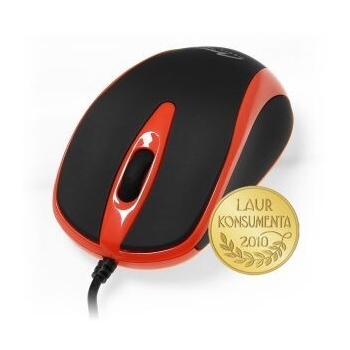 Mouse Media-Tech Plano Optic 3 butoane 800cpi USB black-red MT1091R