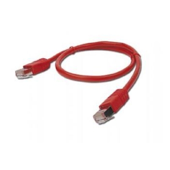 Gembird patchcord RJ45, cat.5e, FTP, 1m, red