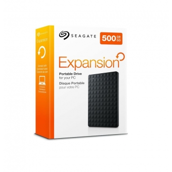Hard disc extern Seagate Expansion, 2.5'', 500GB, USB 3.0, negru