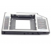 Adaptor HDD Caddy Gembird HDD/SSD MF-95-01, pentru unitati optice de tipul slot-loading sau mai subtiri de 9.5 mm