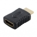 Adaptor 4World HDMI [M] > HDMI [F], negru