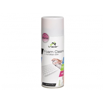 Tracer spuma curatare 400 ml + Microfiber