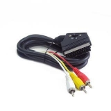 Gembird cable EURO/ 3x RCA, BIDIRECTIONAL, 1.8M Gembird cable EURO/ 3x RCA, BIDIRECTIONAL, 1.8M