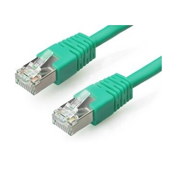 Gembird patchcord RJ45, cat. 6, FTP, 0.5m, green