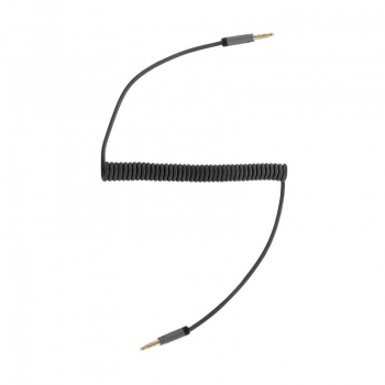 Qoltec Spiral Cabel AUX Male 2x Mini Jack 3.5mm