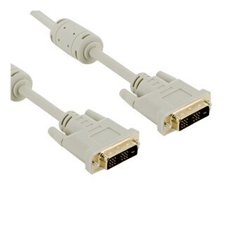 4World Cablu monitor DVI-D (24 +1) - DVI-D (24 +1) M / M 1.8m, DLferita - retail