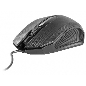 Mouse Tracer Click optic 3 butoane 1000dpi USB black TRAMYS44875