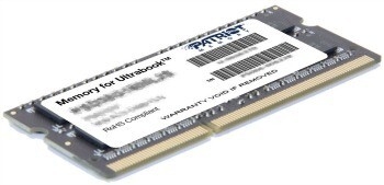 Memorie RAM Laptop SO-DIMM Patriot 4GB DDR3L 1600MHz CL11 PSD34G1600L2S