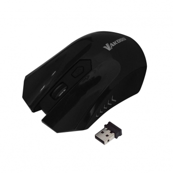 Mouse Wireless Vakoss Optic 4butoane 1600dpi USB black TM-658UK
