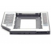 Adaptor HDD Caddy Gembird HDD/SSD MF-95-01, pentru unitati optice de tipul slot-loading sau mai subtiri de 9.5 mm