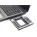 Adaptor HDD Caddy Gembird HDD/SSD MF-95-01, pentru unitati optice de tipul slot-loading sau mai subtiri de 9.5 mm