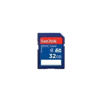 Card Memorie SDHC SanDisk 32GB Clasa de viteza 4 SDSDB-032G-B35