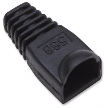 Boot cablu Intellinet pt mufe RJ45, 10 buc, negru